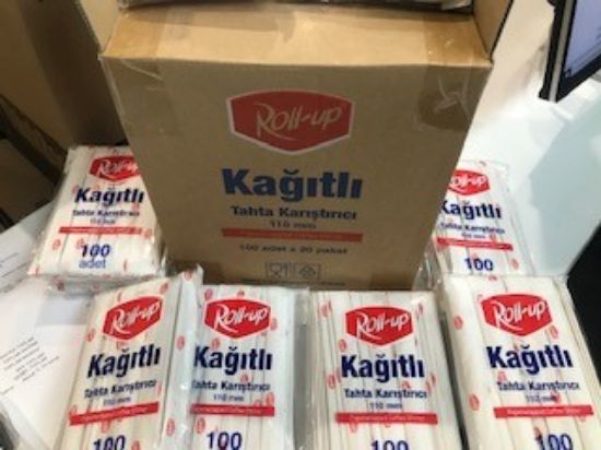 Dolphin Ahşap Karıştırıcı 1000li Paket Sargısız  resmi