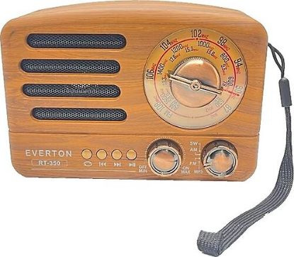 Everton RT-350 Bluetooth USB-SD-FM Nostaljik Radyo Şarjlı resmi