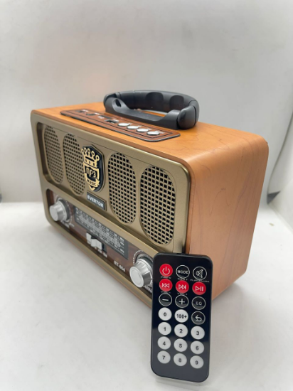 Everton RT-804 Bluetooth, Usb/Sd/Aux/Fm Radyo Nostalji Müzik Kutusu resmi