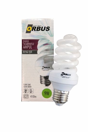Orbus Orb-15wcftl E27 850lm 6000 saat Beyaz Led ışık resmi