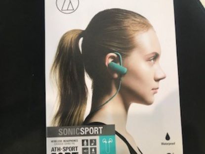Audio-Technica Ath-Sport50bt Bluetooth Yeşil (WaterProof) Suya Dayanıklı Kulaklık   resmi