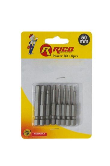 Rıco 005-KK1132  50MM 8 Parça Allen Bits Uç Seti  resmi