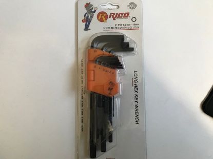 Rıco 013-RC0215 Düz 9lu Uzun Alyan Takımı resmi