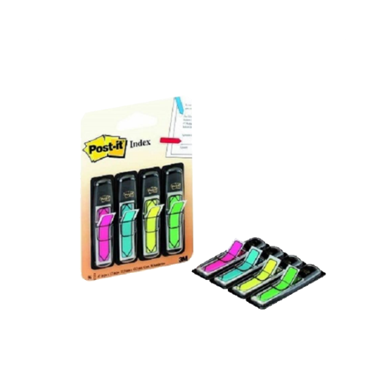 Post-İt İndeks Ok Şekilli 50x43 4 Renk 684-ARR4 resmi