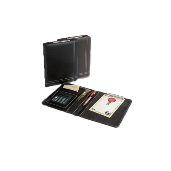 2K Kapaklı Sekreterlik Suni Deri/Hesap Makinalı A5 Siyah 2000 resmi