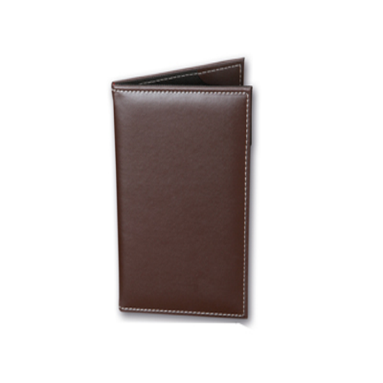 2K Menü Kabı Suni Deri 15x23 Kahverengi 4020K resmi