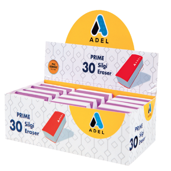 Adel Silgi Prime Canlı Renkler 30 LU 227 0000 000 (30 Adet) resmi