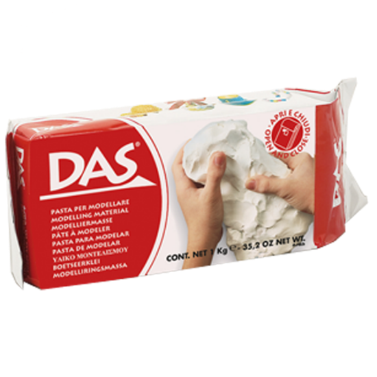 Das Seramik Hamuru 500 GR Beyaz F387000 resmi