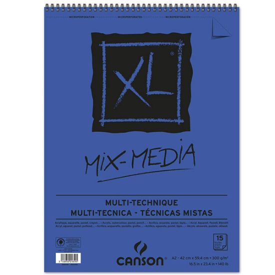 Canson Çok Amaçlı Blok Spp Canxl Mıx Medıa 15 Syf A5 300 GR resmi
