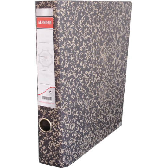 Alemdar Klasör Karton Dar Siyah (5 Adet) resmi