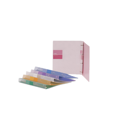 Comix Halkalı Dosya 4 Halkalı A4 Şeffaf A193-4 resmi