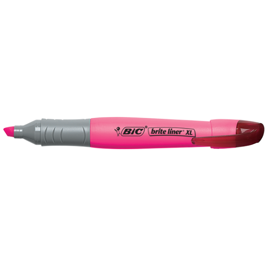 Bic Fosforlu Kalem Brite Liner XL Pembe 891 397 (10 Adet) resmi