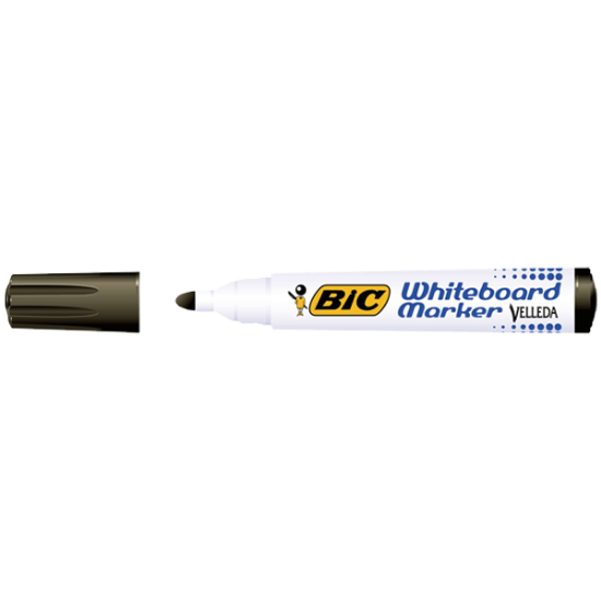 Bic Tahta Kalemi Yuvarlak Uçlu Velleda Siyah 1701 09 (12 Adet) resmi