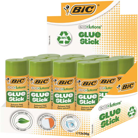 Bic Stick Yapıştırıcı Ecolutions 36 GR 9192541 (12 Adet) resmi