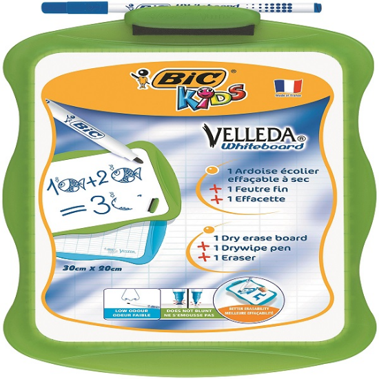 Bic Yazı Tahtası Velleda Kalem+Silgi 30x20 841362 resmi