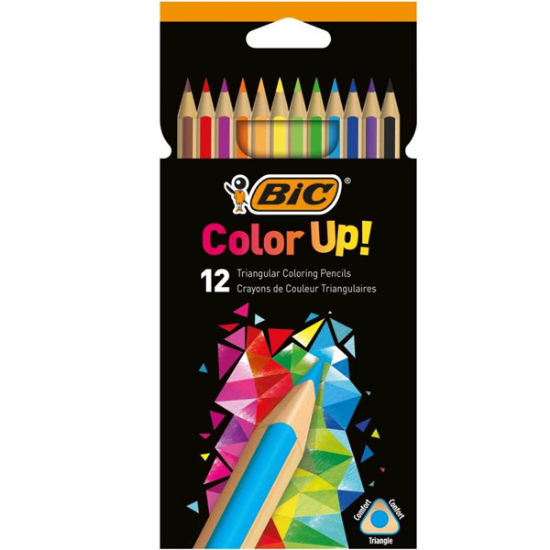 Bic Kuru Boya Color Up 12 Lİ 950527 resmi