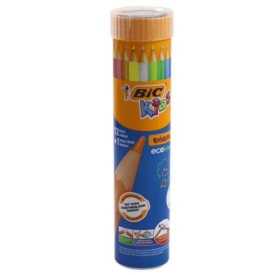Bic Kuru Boya Evolution Metal Tüp 12+1 958191 resmi