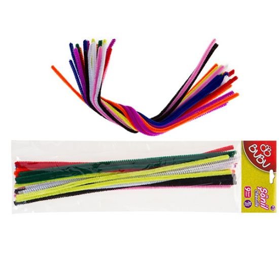 Bu-Bu Şönil By Craftzone 30 CM 25 Renk 10x10 BUBU00104 resmi