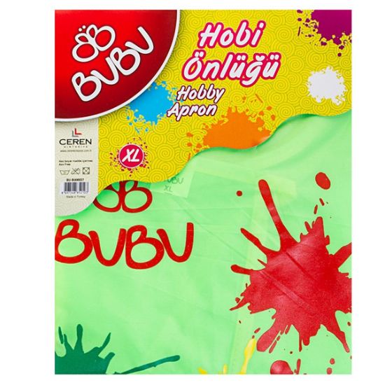 Bu-Bu Boyama Önlüğü +10 Yaş Su Geçirmez XL BUBU00027 resmi