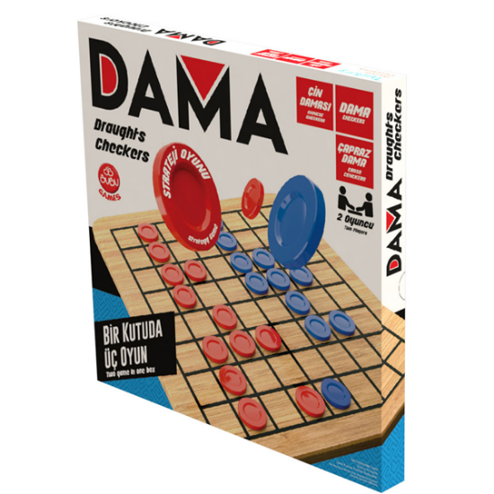 Bu-Bu Eğitici Oyun Games Dama BUBU-GM0019 resmi