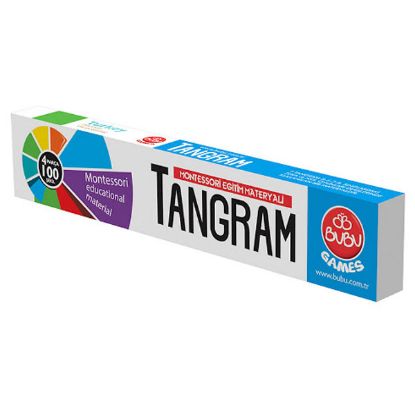 Bu-Bu Games Renkli Tangram 17x17 BUBU-GM0015 resmi