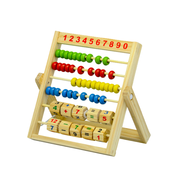 Bu-Bu Mishap (Abaküs) Ahşap Dört İşlemli BUBU-AA0005 resmi