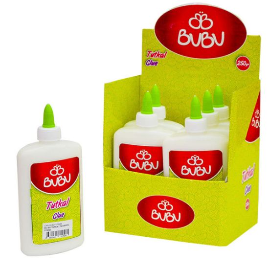 Bu-Bu Tutkal 250 GR Beyaz BUBU-YP0005 (6 Adet) resmi