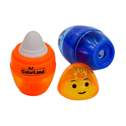 Colorland Kalemtıraş Silgili Sevimli Yüzler 20 Lİ COLOR-SLK04 (20 Adet) resmi