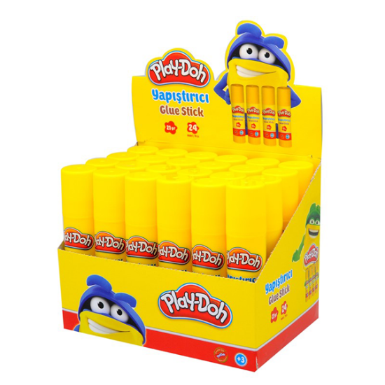 Play-Doh Stick Yapıştırıcı 21 GR PLAY-YP003 (24 Adet) resmi