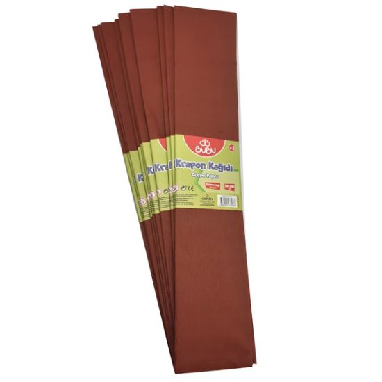 Bu-Bu Krapon Kağıdı 10 LU Kahve BUBU-KR0006 resmi