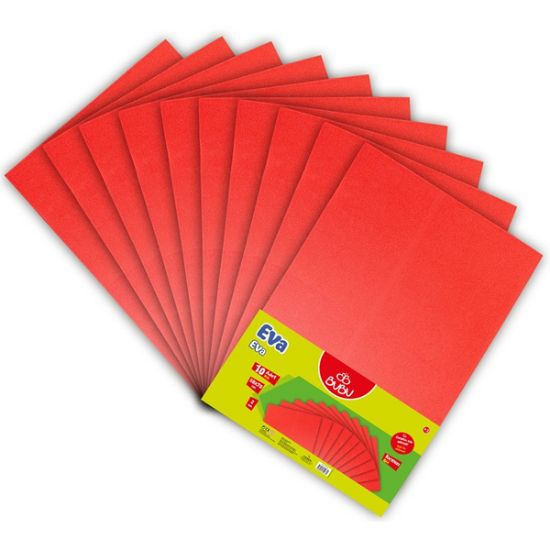 Bu-Bu Eva 50x70 CM Kırmızı 10 LU resmi