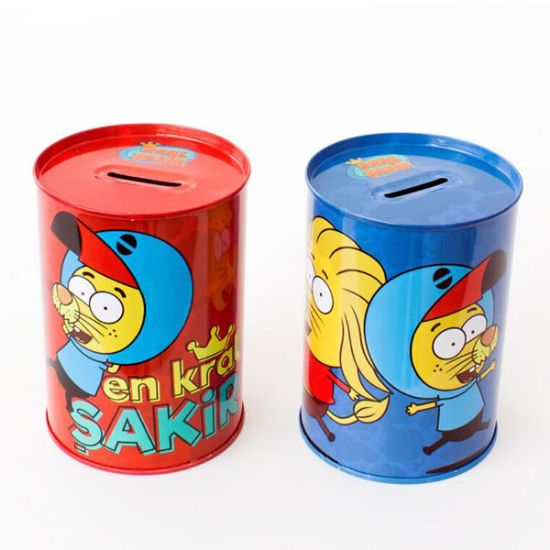 Dolphin Kumbara Metal Kral Şakir KS-6258 resmi