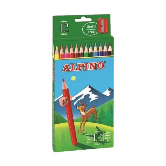 Alpino Kuru Boya Tam Boy 12 Lİ AL010654 resmi