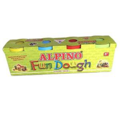 Alpino Oyun Hamuru 4 LÜ 130 GR DP000302 resmi