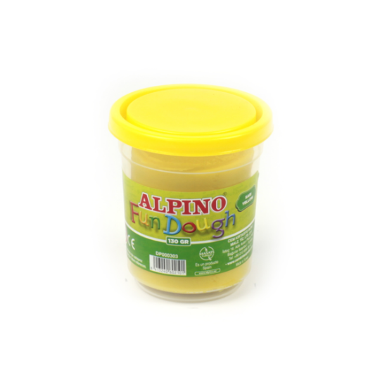 Alpino Oyun Hamuru 130 GR Sarı DP-000320 resmi