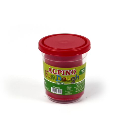Alpino Oyun Hamuru 130 GR Kırmızı DP-000304 resmi