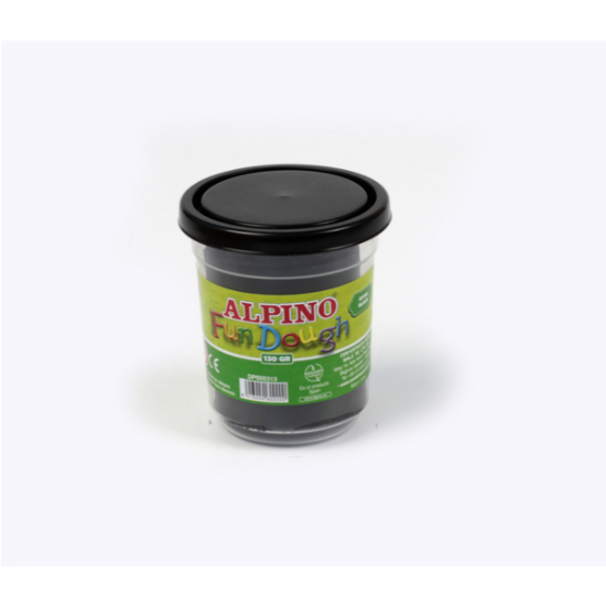 Alpino Oyun Hamuru 130 GR Siyah DP000313 resmi