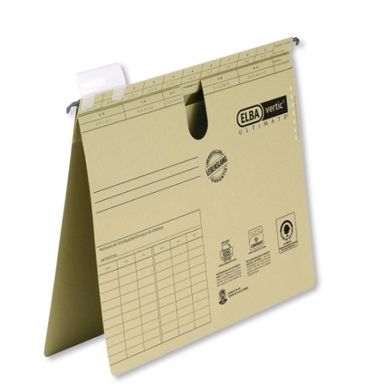 Elba Askılı Dosya Telli Chic Kraft 52072 (100081039) (50 Adet) resmi