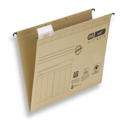 Elba Askılı Dosya Telsiz A4 Kahverengi 85440 (25 Adet) resmi