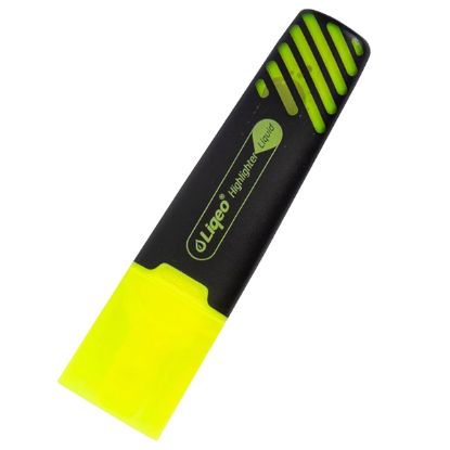 Liqeo Fosforlu Kalem Sarı H-3128 (12 Adet) resmi