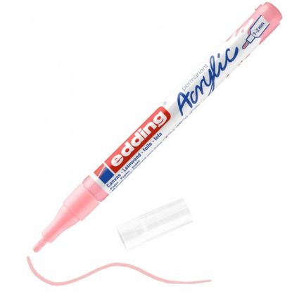 Edding Markör Akrilik İnce Uçlu 1-2 MM Leylak 935 5300 (10 Adet) resmi