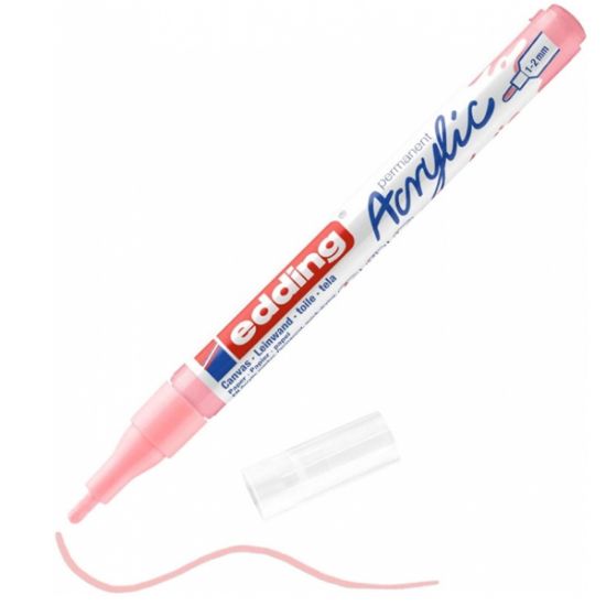 Edding Markör Akrilik İnce Uçlu 1-2 MM Leylak 935 5300 (10 Adet) resmi