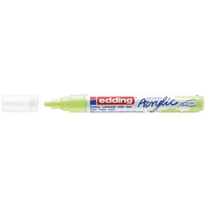 Edding Markör Akrilik Orta Uçlu 2-3 MM Pastel Yeşil 917 5100 (10 Adet) resmi