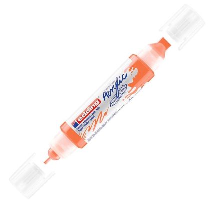 Edding Akrilik 3D Double Liner Fosforlu Turuncu 066 5400 (5 Adet) resmi