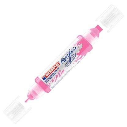 Edding Akrilik 3D Double Liner Fosforlu Pembe 069 5400 (5 Adet) resmi