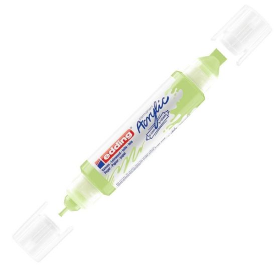 Edding Akrilik 3D Double Liner Pastel Yeşil 917 5400 (5 Adet) resmi