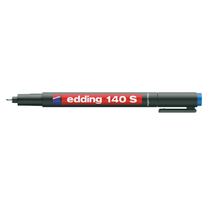 Edding Asetat Kalemi Permanent S Seri 0.3 MM Mavi 140 S (10 Adet) resmi