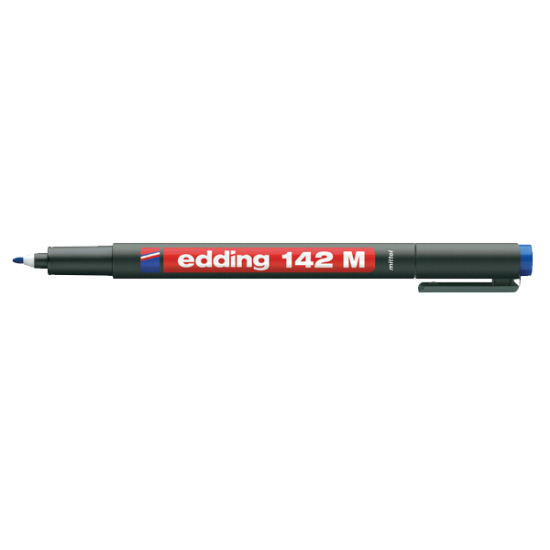 Edding Asetat Kalemi Permanent M Seri 1 MM Mavi 142 M (10 Adet) resmi