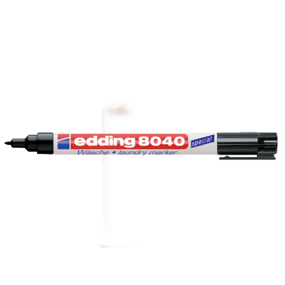 Edding Kumaş Boyama Kalemi Siyah 8040 (10 Adet) resmi