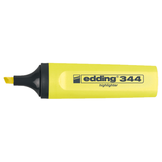 Edding Fosforlu Kalem Sarı 344 (10 Adet) resmi